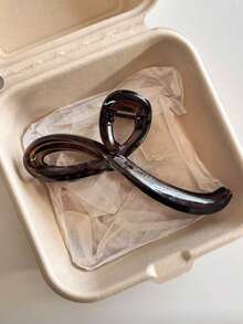 2/1PC High-End Temperament, Simple Grip Clip, Women's New High-End Back Of The Head Hair Claw Hair Clip, Headwear, Hair Accessories, Travel, Hair Stuff, Stocking Stuffers For Women, Stocking Fillers Women, Christmas Gifts, Christmas Stocking Fillers, Gift, Christmas Gift, Stocking Stuffers For Adults, Stocking Fillers For Adult, Hair Stuff, Stocking Stuffer, Coming-Of-Age Christmas Hair Accessories, Gift Ideas For Women, Beauty Stocking Fillers, Christmas