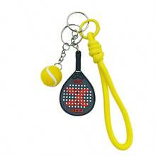 2025 Model Nox Racket Keychain, Mini Racket Shaped, Unisex, Suitable As Bag Accessory, For Car, Wallet And Backpack, Great Holiday Gift