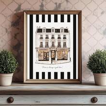 1 tấm minh họa cửa hàng Paris không khung, tranh vẽ đường nét kiểu Pháp treo tường, tranh in màu nước Paris, trang trí phòng theo phong cách tối giản, áp phích Funky, trang trí phòng ngủ, tranh in treo tường, đồ dùng cần thiết cho ký túc xá đại học, trang trí phòng, trang trí phong cách đồng quê Pháp, quà tặng thanh lịch cho phòng khách, văn phòng, trang trí nhà cửa - Nhiều màu - Xem 4
