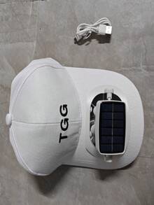 Chapéu versátil portátil com energia solar dupla para jovens, para homens e mulheres, proteção solar para praia, verão, boné de beisebol criativo com grande ventilador e ângulo ajustável, adequado para vários cenários, presentes de Natal, presentes de aniversário - Multicolorido - Ver 13