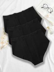 3件套高腰女士无痕隐形内裤套装