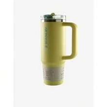 STANLEY - The  ProTour Flip Straw Tumbler Premium Stainless Steel Bottle Insulated Mug Cup Portable Water Bottle Large-Capacity Coffee Cup Water Cup With Handle And Straw, For Travel, Home, Office, Gift, Ice Drinks And Hot Drinks Christmas Gift New Year Gift - 1139 BƯỞI - Xem 1