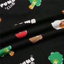 Puma Unisex Outdoor Sports Knitted Graffiti Sweatshirt 533200 - Black - View 3