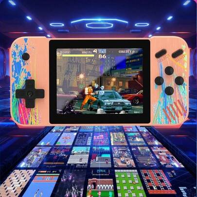 The Brand-New 3.5-Inch G3 Handheld Game Console Combines The Retro 8-Bit Game Machine And The Mini 800, Making It An Ideal Gift For Birthdays Or Holidays 1020mAh