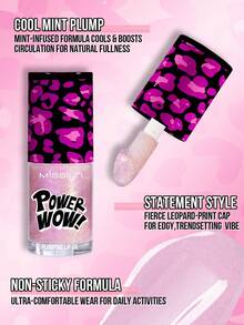 MISSLYN Lip Oils - Plumping, Shiny, Glossy, Vibrant, Bold, Leopard Print, Stunning, Sparkling, Non-Sticky, Highly Moisturizing Lip Oils, Eye-Catching Lip Glosses - #20 - View 4