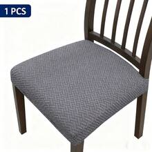 1/4/6 pezzi Cuscini per sedia in tessuto twill antiscivolo, imbottiti, di colore unito, per decorazione di casa, cucina, sala da pranzo - Multicolore - Visualizzare 12