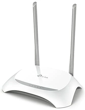  TP-Link TL-WR850N router inalámbrico Ethernet rápido Banda única (2,4 GHz) Gris, Blanco