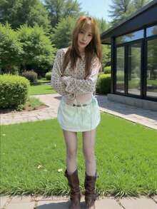 Cute Polka Dot Knit Cardigan, Slim Fit Sweater, Long Sleeve Top For Women - Pink - View 7