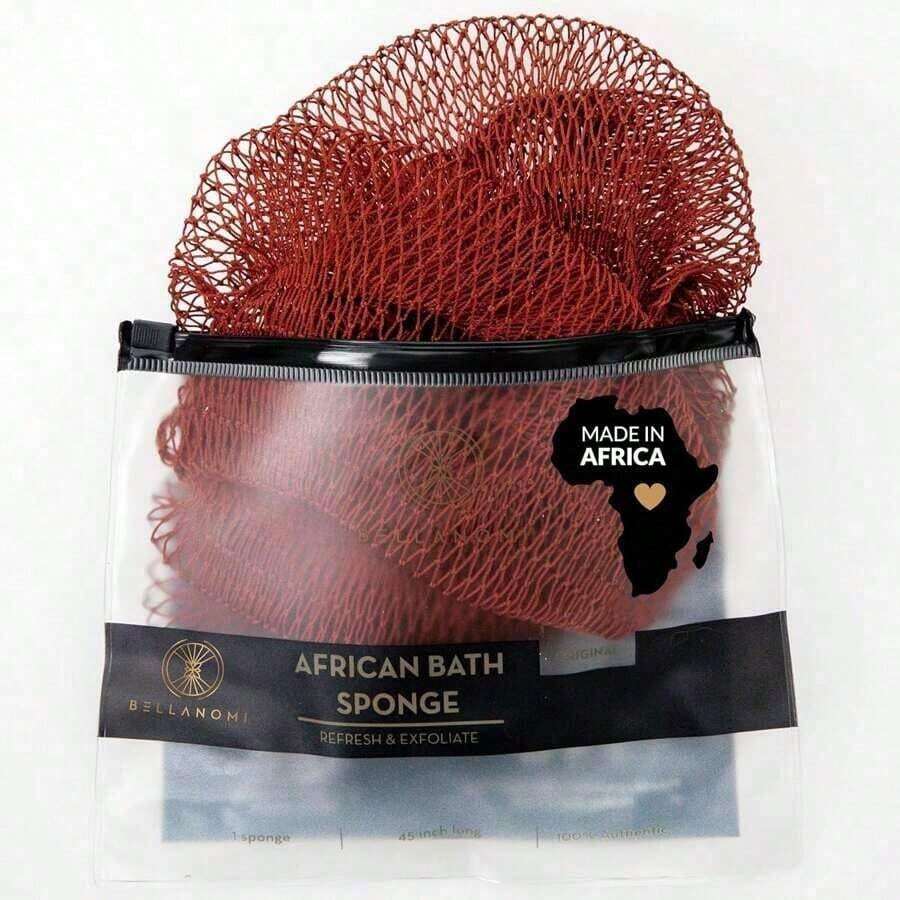 African Exfoliating Net Sponge, Ethically Sourced From Nigeria Bath Sponge Smooth Skin Bath Sponge Shower