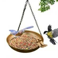 1pc Hanging Bird Bath, Outdoor Garden Yard Hummingbird Feeder, Decorative Bird Bath