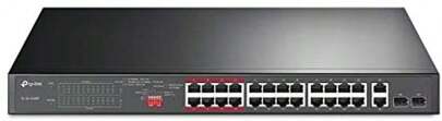  TP-Link TL-SL1226P Gigabit Ethernet non gestito (10/100/1000) Power over Ethernet (PoE) 1U grigio