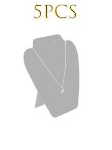 10/1pc,Jewelry Display Stand With Bust, Necklace, Pendant & Earring Holder, Tower Shaped Display Rack Valentine Day Back To School,Jewelry Display Stand, Bust Shape Necklace, Pendant, Earring Display Rack, Jewelry Tower Stand For Necklaces, Pendants, Earrings