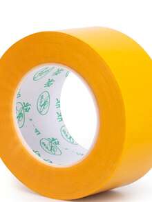 1pc 4.2cm X 70m Multi-Purpose Strong Adhesive Tape, Beige, For Gift Box Sealing, Packaging, Daily Use