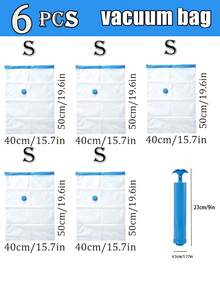 10/9/5/1真空收纳袋 旅行压缩袋 透明压缩袋 夏季衣物收纳袋 PVC防水收纳袋 防虫防霉收纳袋 - 彩色 - 查看 23