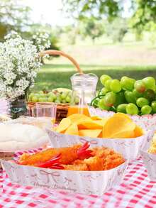 20 pezzi Vassoi per spuntino natalizi, articoli per feste di Natale, vassoi per spuntino per serate cinematografiche, 20 pezzi di vassoi di carta per alimenti, Babbo Natale, renne, albero di Natale per decorazioni natalizie - Vassoi per contenere patatine, popcorn e spuntino, per intrattenimento natalizio, articoli per feste e decorazioni natalizie per la cucina di casa