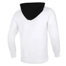 Sudadera con capucha unisex Puma, ajuste neutro, ropa deportiva de primavera/otoño, sudadera para estudiantes, 534158 - Blanco - Ver 5
