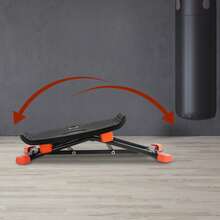 Ski Machine - 검은색과 주황색 - 보기 10