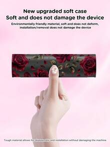 1pc Gothic Rose Design Protective Case, Compatible With Switch 2 (2025), Switch NS/Switch OLED/Lite, Suitable For Switch 2 Game Console Accessories, Storage Bag, Switch Protective Case, Romantic Gift For Switch Players - 彩色 - 查看 5