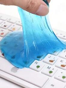 汽车清洁凝胶，可重复使用的软凝胶，用于除尘，无需电力即可清洁键盘、汽车内饰、空调出风口和家居环境——神奇清洁橡胶，高效清洁家居和车辆。请注意，均码包装和颜色随机发货。如果质量不佳，建议选择160克或200克规格。