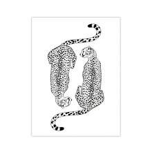 Lip Print Bow Vintage Leopard Print Art Canvas Poster Auspicious Billiards 8 Card A Wall Decor Living Room Home Decor No Frame - Multicolor - View 14
