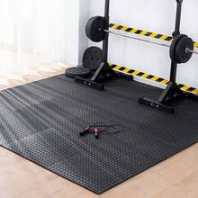 EVA Foam Floor Mat - Non Slip Waterproof Tiled For Home Gym, Pilates, Yoga, Bedroom And Game Room - Durable And Foldable - 黑色 - 查看 3