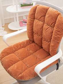 1 pernă de scaun moale din lână tricotată, confortabilă și călduroasă, potrivită pentru birou, casă și sufragerie - se poate spăla la mașină, oferă suport pentru spate, fabricată din fibră de poliester. Cadou de Paște, ziua de naștere, absolvire, decor școlar, surpriză, decor cămin, întoarcerea la școală, pernă pentru scaun de birou, decor interioară, decor cameră, rechizite de studiu, pernă pentru scaun, pernă pentru scaun de gaming. - Multicolor - Vizualizare 24