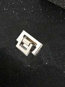 Hebilla cuadrada DIY para bolso, cierre metálico, hebilla para bolso, usado para accesorios de bolso, bolso de hombro, billetera, accesorios de hardware de bolso y equipaje, cierre insertado, hebillas metálicas doradas y plateadas, hebilla para bolso, hebilla para hombro, botón, accesorios para hacer billetera, caja de bolso, accesorios de hardware de equipaje y cierre