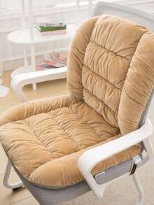 1 pernă de scaun moale din lână tricotată, confortabilă și călduroasă, potrivită pentru birou, casă și sufragerie - se poate spăla la mașină, oferă suport pentru spate, fabricată din fibră de poliester. Cadou de Paște, ziua de naștere, absolvire, decor școlar, surpriză, decor cămin, întoarcerea la școală, pernă pentru scaun de birou, decor interioară, decor cameră, rechizite de studiu, pernă pentru scaun, pernă pentru scaun de gaming. - Multicolor - Vizualizare 11