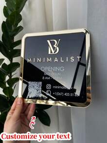 Custom Business Nameplates, Commercial Wall Signs, Personalized Plaques, Restroom Signs, Office Door Signs, Apartment Signs, Hotel Room Signs, Customized Office Door Plates, Company Name Plates, Personalized 3D Acrylic Wall Signs, Hotel Room Number Plates, Restroom Signs, Apartment Signs - Multicolor - View 3