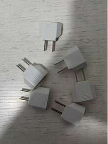 (1/2/3/10 Stück) EU zu US Reisestecker-Adapter, Netzsteckdosen-Konverter von Europa nach Amerika