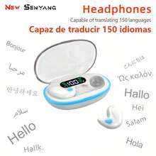 New Senyang True Wireless In-Ear Comfortable Sleeping Headset Music Earbuds Video TWS HIFI Dolby Bass ACC Stereo HD Calling Earphones Adapted For Android Compatible With Iphone Cellphone Gaming Earpieces Couples Smart Headphones - Nhiều màu - Xem 11