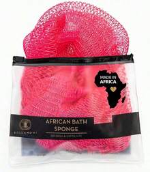 African Exfoliating Net Sponge, Ethically Sourced From Nigeria Bath Sponge Smooth Skin Bath Sponge Shower