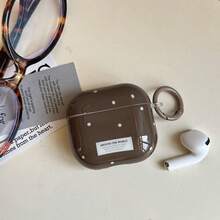 秋冬美拉德棕色波点耳机盒+挂环 适用于Apple Pro2/Pro/4/3/2 时尚耳机盒 - 彩色 - 查看 16