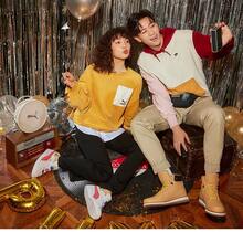 Puma 男女通用舒适休闲套头卫衣 533040 - 米色 - 查看 5