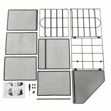 Paper Letter Tray Desk Organizer Desktop Organizer With File Holder - 黑色 - 查看 8