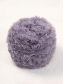 2/1pc 100g 钩针纱，彩虹混纺，奢华柔软人造毛皮纱球，羊毛纱，粗羊毛仿貂毛花式纱，粗羊毛手工编织纱，柔软纱 DIY 钩针编织纱线，用于衣服、圣诞帽