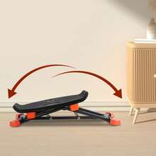 Ski Machine - 검은색과 주황색 - 보기 4