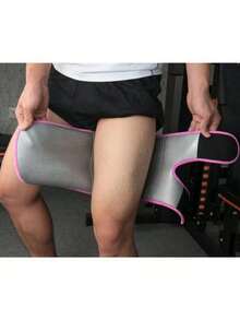 Neoprene Thigh Sweat Trimmer For Women And Men Adjustable Thigh High Compression Trainer - Multicolor - View 11