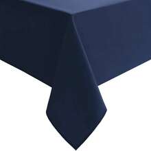 Mantel rectangular impermeable - Mantel de tela lavable para comedor, cocina, fiesta de cumpleaños y uso al aire libre, azul marino, 140 x 60 pulgadas - Multicolor15 - Ver 1