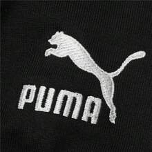 Puma Unisex Outdoor Sports Knitted Graffiti Sweatshirt 533200 - Black - View 4