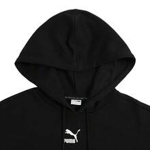 PUMA 女款跑步训练卫衣，舒适宽松休闲套头衫 534164 - 黑色 - 查看 4