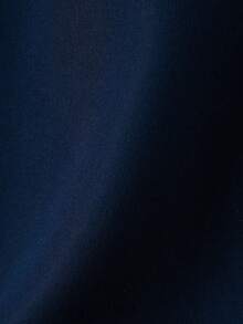 Conjunto de dos piezas de verano para hombre (camisa estampada + pantalón corto de color liso) - Azul - Ver 7