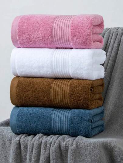 ผ้าขนหนูอาบน้ำขนาดกลาง 1 ชิ้น, น้ำหนักเบา 360GSM, หลายสี, สี่เหลี่ยมผืนผ้า 70*140ซม. สำหรับผู้ใหญ่, ผู้ชาย & ผู้หญิง, ว่ายน้ำ, อาบน้ำ, ห่อตัว หรือผ้าเช็ดมือ 34*74ซม., ผ้าเช็ดหน้า 34*34ซม., แห้งเร็ว, ดูดซับได้ดี, นุ่ม, เหมาะสำหรับห้องน้ำ, โรงแรม, โรงยิม, ท่องเที่ยว, ของขวัญวันหยุด, ร้านเสริมสวย, กีฬา, กลางแจ้ง, ผ้าเช็ดตัวชายหาดสำหรับร้านเสริมสวย, กีฬาโรงแรม, ของใช้ในบ้าน, ผ้าขนหนู, แผ่นผ้าขนหนูดูแลผิว