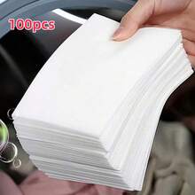 200 pièces Papier absorbant les couleurs, Feuilles de lessive anti-teinture, Convient pour machine à laver, Nettoyage des vêtements, Feuilles absorbantes de couleur. 50/100/200 pièces - Multicolore - Voir 9