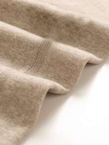 1set Men's Thermal Underwear Set, Elastic Fabric Base Layer Sleepwear Home Service Cold-Proof Innerwear Suit, Autumn/Winter