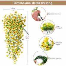 1/3/20 Stücke künstliche Prunkwinde, Outdoor Künstliche Pflanzen für Garten, Veranda, Fensterkasten Dekoration, Raumdekoration, Winterdekoration, Hochzeitsvase, Heim, Restaurant, Schlafzimmer Dekoration, Feiertag, Geburtstags-Party Zubehör, Outdoor Garten Dekoration, Heim- und Büro Feiertag Dekoration, Esszimmertisch Dekoration, Bauernhaus Weihnachtsdekoration, Küche Esszimmertisch Dekoration, Winterliche Heimdekoration, Halloween Dekoration, Weihnachtsdekoration, Geburtstagsgeschenk