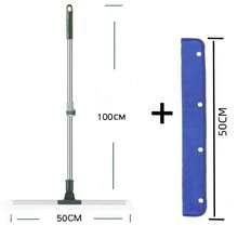 1pc Magic Silicone Broom, Stainless Steel Squeegee For Home, Kitchen, Bathroom, Wall, Glass Cleaning