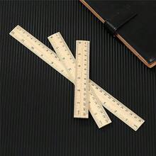3 Pack Wooden Ruler Set, 6, 8, 12 Inch Rulers, High-Quality Metric Ruler, Easy To Read, Mm, Sturdy And Durable Straight Edge For Drawing, Home, Office, Engineering - 1_ - View 7