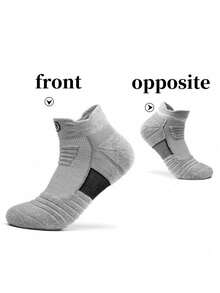 1/3 pares de meias de compressão esportivas, meias curtas respiráveis e explosivas, adequadas para fitness e uso diário - Multicolorido - Ver 4