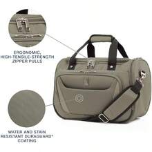 Travelpro Maxlite 5 Softside Lightweight Underseat CarryOn Travel Tote Overnight Weekender Bag Men And Women 18 Inch Slate Green 18Inch Maxlite 5 Lightweight Underseat Carryon Travel Tote Bag